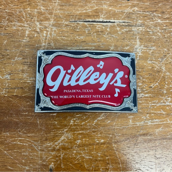 Other - Gilley's Nite Club Country Western Belt Buckle Pasadena Texas Music Memorabilia